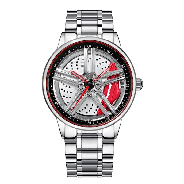 För NEKTOM VIP Client Steel Strap BBA varumärke CORVETTE-White