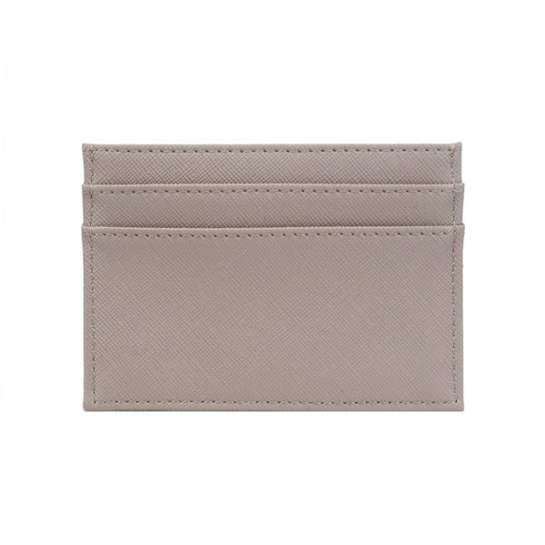 Anpassade bokstäver Män PU Läder Kreditkortshållare Anpassa initialer Slim Card Plånbok Monogram Namnskort Case Kvinnor Gör-det-själv present saffiano pink