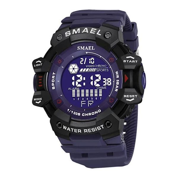 2023 LED digital watch för barn Sport Vattentäta klockor Pojke Flicka Watch Elektronisk klocka Relojes Elektroniska klockor Purple