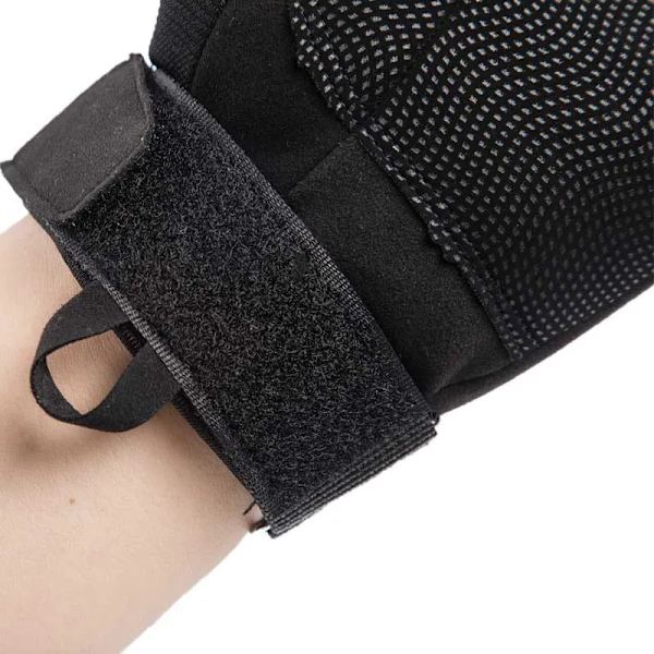 Herr utomhus militära taktiska handskar Army Full Finger Combat Cykelridning Sport Anti-halk handskar MTB-handskar Slitstarkt Beige M