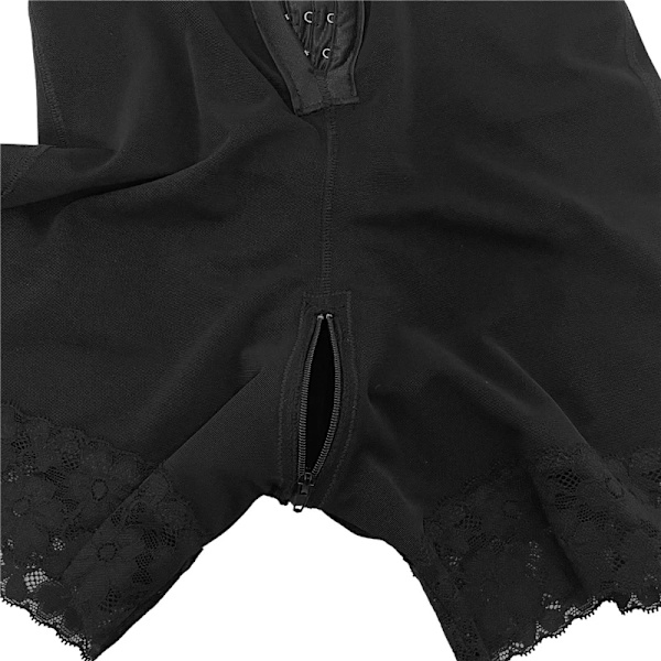 High Compression Skims Damkroppsformkläder Extra fast dragkedja Kontroll Fake Ass Butt Lifter Booties Faja BBL Post Op Surgery style 2 black 4XL