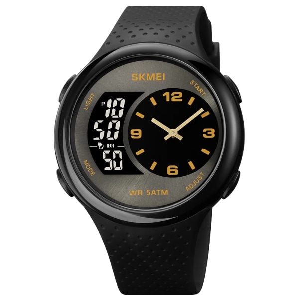 SKMEI1899 Herr multifunktionell kronograf kalender Armbandsur Klocka reloj hombre Creative 3 Time Back Light Digital Sport Watch color 3