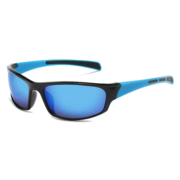 Cykel Cykling Solglasögon Män Kvinnor Cykel Bergsglasögon Glasögon Utomhussolglasögon Sport Vindskydd Cykelskydd blue