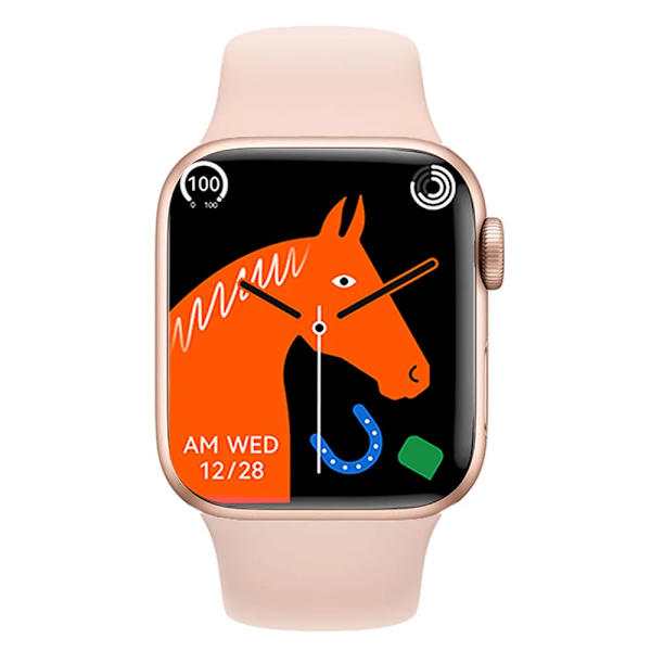 Ny Smart Watch X8 Pro Max Smart Watch Ultra Series 8 Damer Watch GPS Tracker Fitness för IOS Android-telefon Pk hk9 pro Pink Original Box