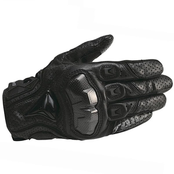 De senaste Rs Taichi Rst390 Armed Läder Mesh Handskar Motorcykelhandskar Motocross Knight Handskar RS BLACK M