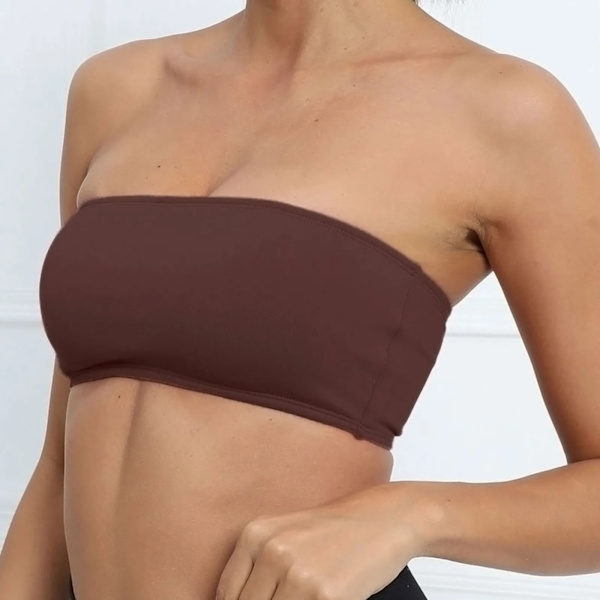 Damernas bekväma och sexiga nya sportlöpare Stötsäker och vacker rygg Yoga Tunn Samlande BH Sport BH-paket för kvinnor Beige L