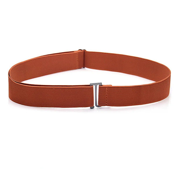 Mode dubbelt runt bälte Guld Silver Spänne Midjebälten För Kvinnor Läderbälte Dam Jeans Klänning Tillbehör ceinture femme coffee style 2