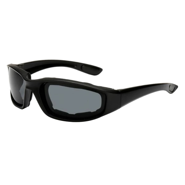 Flexibla anti-dimma skyddsglasögon unisex vuxen UV400 för utomhussport Säkerhet Motocross dammglasögon Vindtäta bikerglasögon Gray