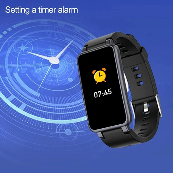 C2 Smart Watch Herr IP67 Vattentät Sport Smartwatch Dam Android Reloj Inteligente Smart Watch For Smart C2plus Black