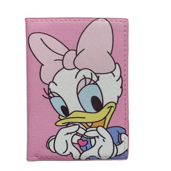 Tecknad Kalle Anka Cover för pojkar Case för barn Söt korthållare Cover Nya presenter passport cover(.1151)