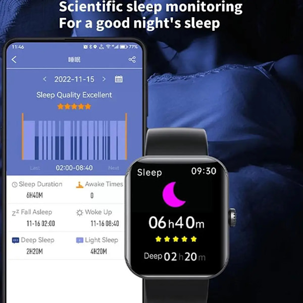 F57L Smart Sports Watch 1.91\ B
