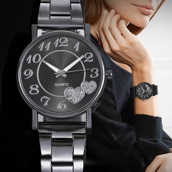 Elegant rosguld watch Kvinna Enkelt Temperament Student Vattentät Kvinna Högnivå Kvinna Lyxklockor Kvinnor Gold