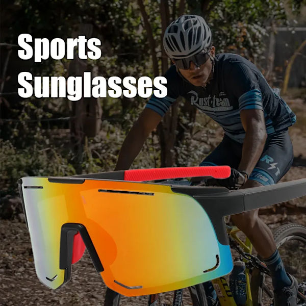 Cykling Solglasögon Utomhussport Vindtät Dammglasögon Camping Klättring Fiske Glasögon Mountainbike Skyddsglasögon D3