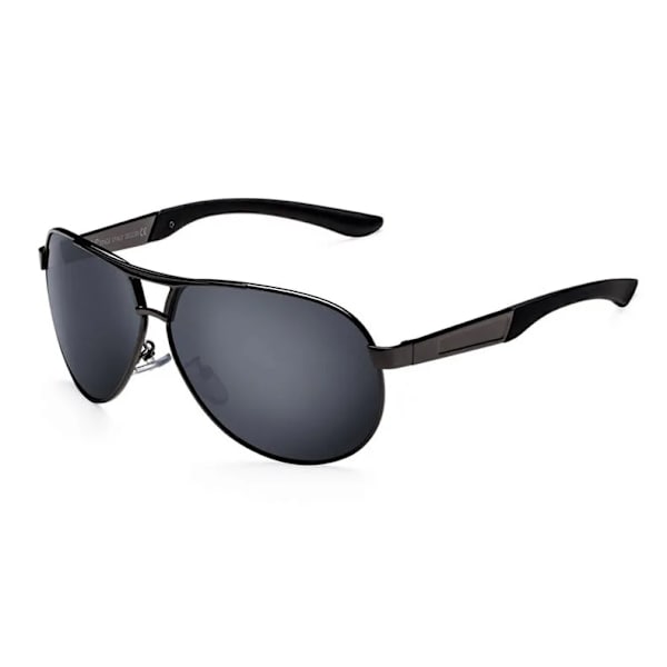 Hot Fashion Herr UV400 Polarized Coating Solglasögon Herr Körspeglar Oculos Eyewear Solglasögon för Man Solkläder Gray