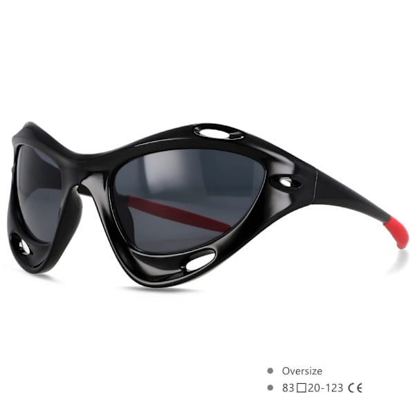 55381 Nya Y2K Solglasögon Män Sport Trendiga Produkter Dam Outdoor Solglasögon Dam Glasögon Driver Goggles Uv400 BlackGray china