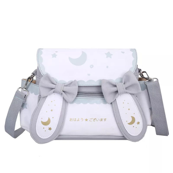Lolita Moon Star printed fluga Dam axelväska Cross Body Style 3