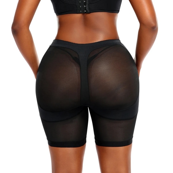 Seamless Pro Shapewear Shorts Höft Butt Lifter Body Shaper Bantning Shapewear Trosor Kvinna Andas Modellering Strap Trosor Byxa Black XS