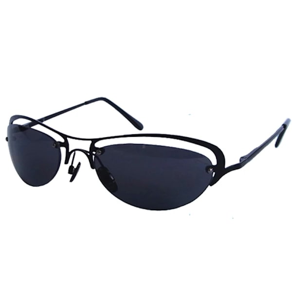 2021 100 % Titanium Matrix Neo Style Polarized Solglasögon Ultralätta Båglösa Män Körning Brand Design Solglasögon Oculos De Sol A5 Polarized