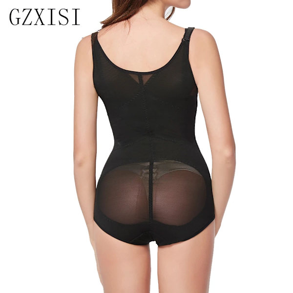 Sexig Plus Size M-XXL Svart Shapers Bantning Body Shaper Helkroppsformare Magic Underbust Cinchers Shaper Korsett Hot 2016 Black XXL