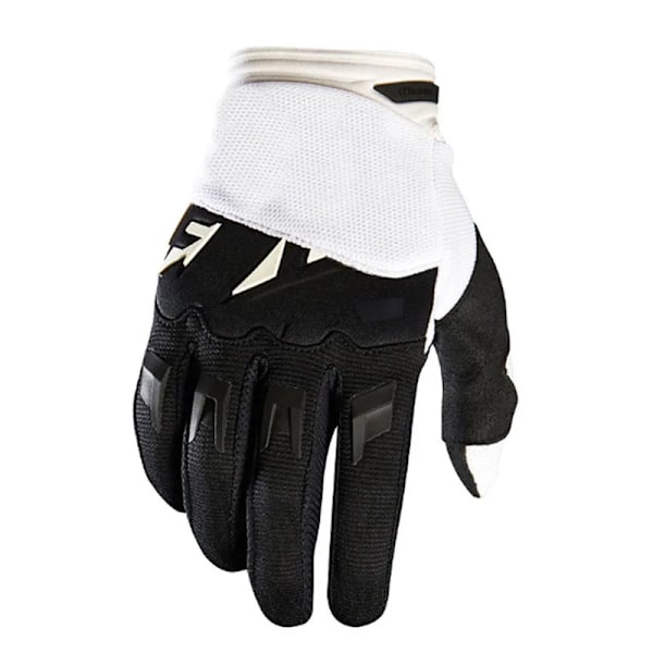 Cyklinghandskar Atv Bmx Rider Cykelhandskar Utomhus Camping Vandring Ridning Mtb Motorcykelhandskar Motocross Cykelhandskar Herr White---Black XXL