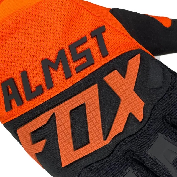 Almst Fox Top Race Cykelhandskar Mountainbike Road Bike Motorcykelhandskar BMX ATV MTB Enduro Handskar för Motocross Unisex Blue L