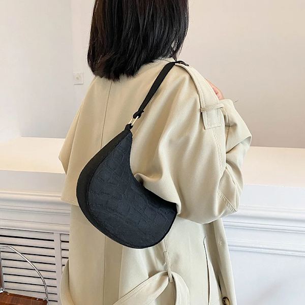 Mode Kvinnor Handväska Enfärgad Casual Mini Underarm Väska Kvinna Grön Kedja Axelväska Dam Läder Tote Bag Khaki shoulder bag