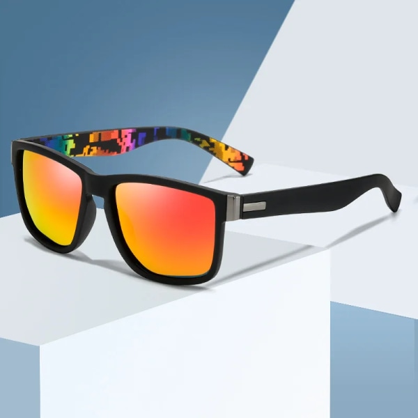 ZXWLYXGX Ny design polariserade glasögon Män Kvinnor Fiskeglasögon Solglasögon Camping Vandring Köra Glasögon Sport Solglasögon C2 Polarized
