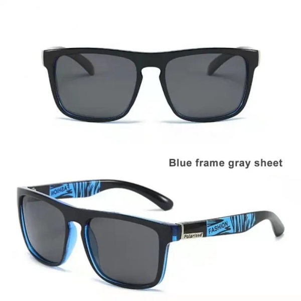 Solglasögon Man Mode Fyrkantig ram Retro Cykling Solglasögon Polariserade solglasögon Kvinnor Körning Fiske Glasögon Goggle UV400 07 Sunglasses