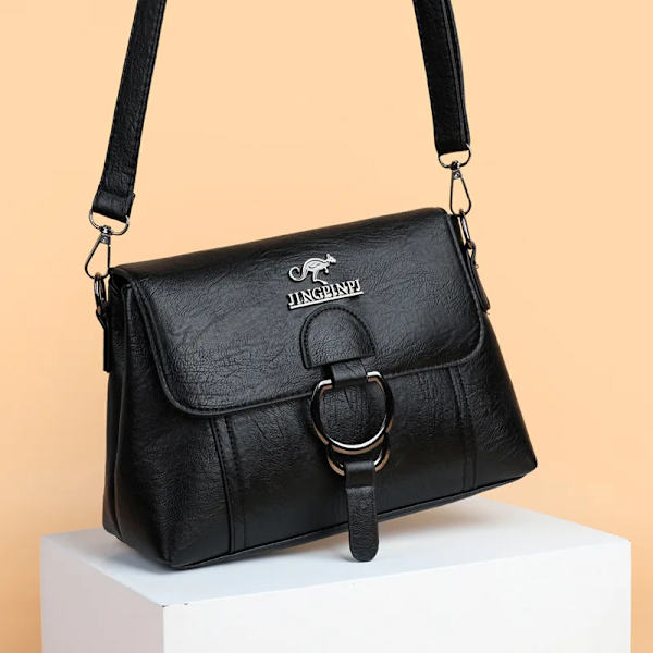 Damväska Ny axelmode Enkel Flik Crossbody Messenger Bag Plånböcker Handväskor Lyx Designer PU Läder Causal Handväska Chocolate
