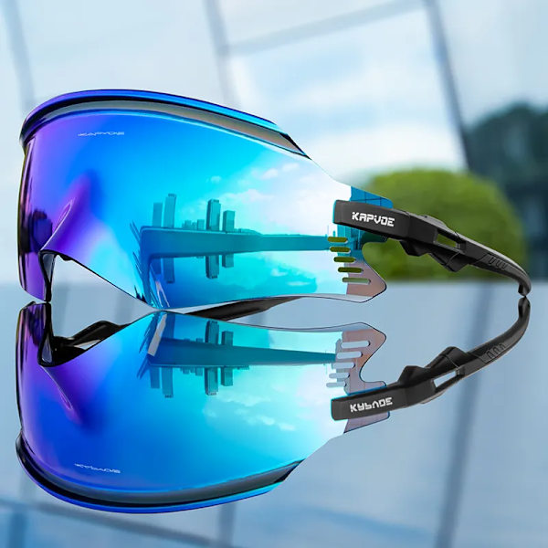 Utomhussport Män Kvinnor Fotokromatiska Solglasögon Road Mountainbike Cykelglasögon UV400 Skyddsglasögon Glasögon 1 lins KE-X2-01 1lens