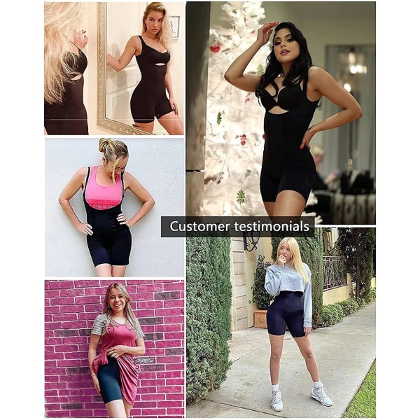 Kvinnlig kropp Skulpterad form Kläder Slida Bantning Platt Mage Bantning Osynlig Tightssittande plagg Bodysuit White XXL
