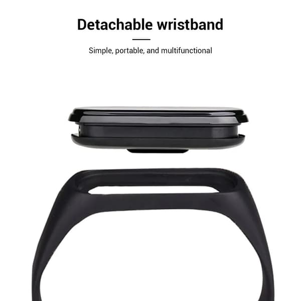 M4 Smart Armbånd Bluetooth Multifunktions Bevægelsesur Smartwatch Til Mænd Og Kvinder Egnet Til Apple Og Android Black