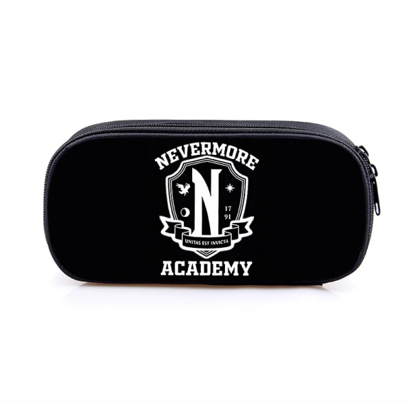 Onsdag Addams och Enid Case Pennväskor Nevermore Academy Gothic Girl Pennlåda Söt case Present dqbbwedens30cw