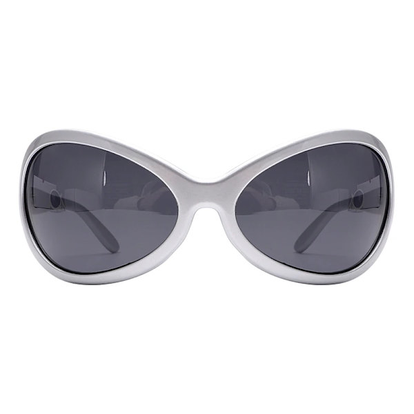 Steampunk Oversized Goggle Solglasögon Nya Damer Män Lyxigt märke Designer Solglasögon Solglasögon Solglasögon Glasögon Kvinnliga Y2k Glasögon B2 As Shown