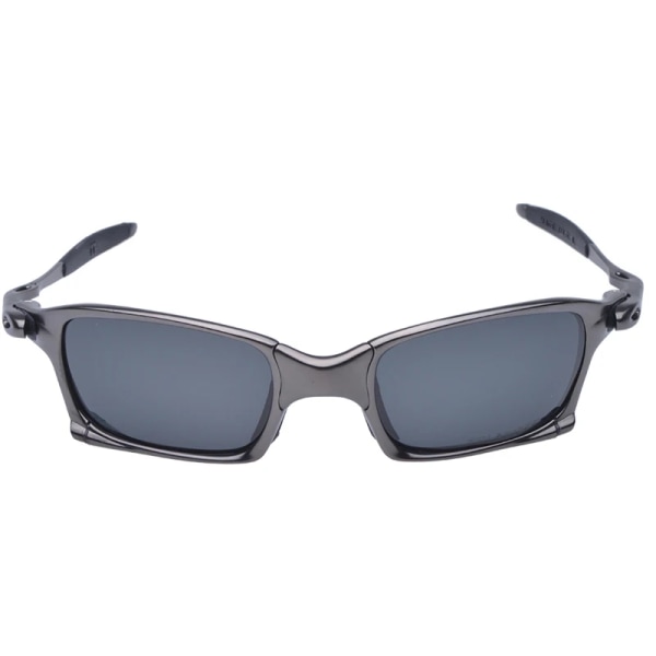 MTB Man Polarized Solglasögon Cykelglasögon UV400 Fiskesolglasögon Metall Cykelglasögon Cykling Glasögon Ridglasögon A1-1 Red