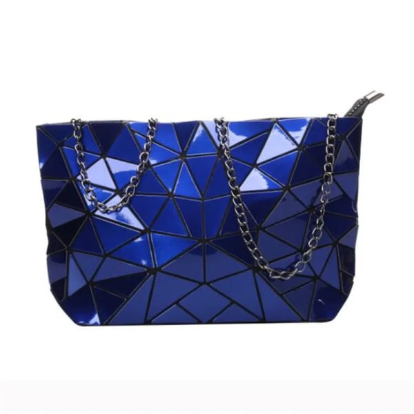 Bao-väskor för kvinnor Lyxiga hink Designer Mode Messenger Crossbody-väska Dam Geometriska axelhandväskor Tygväska Handväska blue small