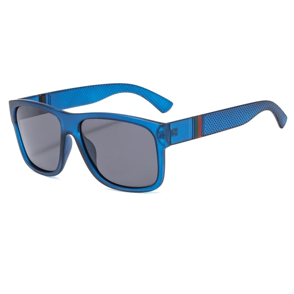 2021 Lyxiga polariserade solglasögon Herr körning Man Solglasögon för män Retro Kvinnor Märkesdesigner UV400 Gafas Gray MULTI