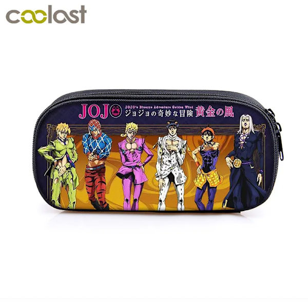 Anime Jojo Bizarre Adventure / Killer Queen Kosmetikfodral Pennhållare Pojkar Flickor Stationär väska Skolmaterial Case dqbbjojo13