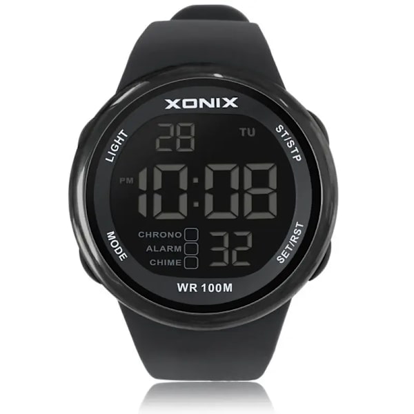 XONIX 2016 Klockor Lyx Herr 100M Relogio Masculino LED Digital Dykning Simning Reloj Hombre Watch Sumergible Armbandsur GJA 002