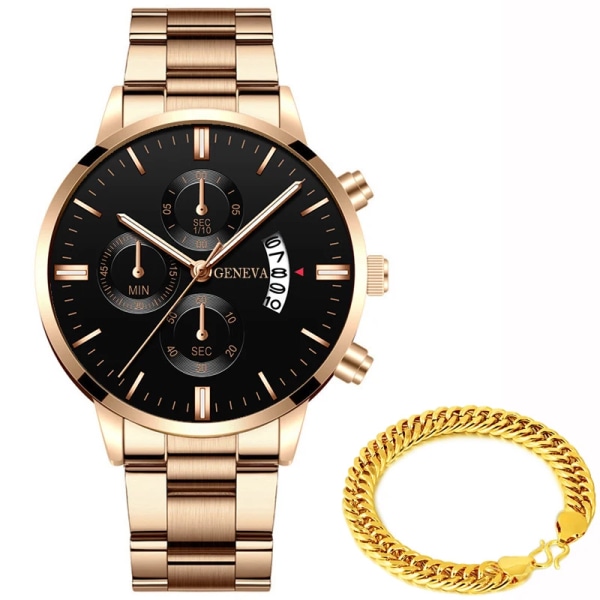 reloj hombre Mode Män Klocka i rostfritt stål Watch Kvarts Watch Business Klockor Man Klocka relogio masculino Style 18