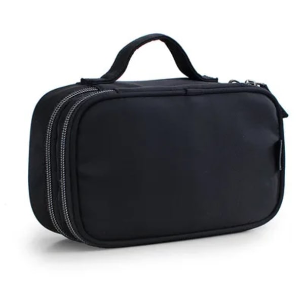 Case Snygg vattentät kosmetisk väska Organizer Case Toalettpaket för mini case toalettpåse Black XL