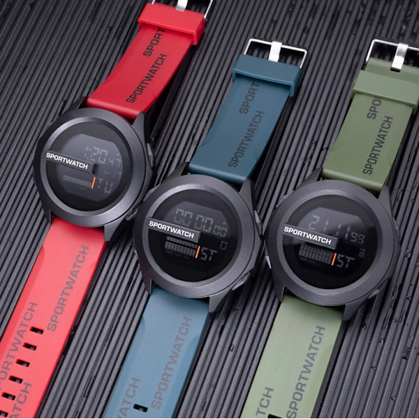 Ny Watch Watch Vattentät Lysande LED Digital Student Elektronisk Armbandsur relojes para hombre Red