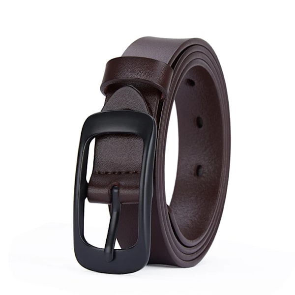 BISONDENIM 2022 New Fashion Classic äkta kohudsläderbälten för kvinna Lyxigt designermärke Bälte Automatiskt spänne N60241-2C one size