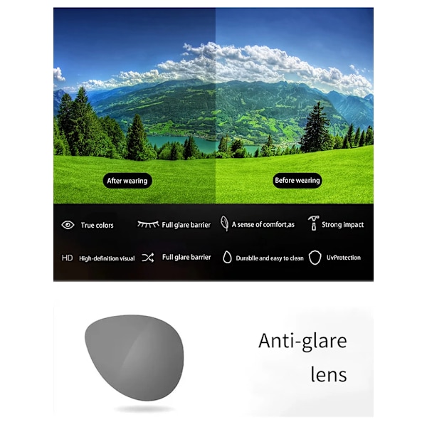 VIVIBEE Rimless Flip Up Clip On Solglasögon Män Kör UV400 Polariserad Spegel Röd Lins Fiske Stor storlek Fancy Design Glasögon 1 Grey Without Plastic Case