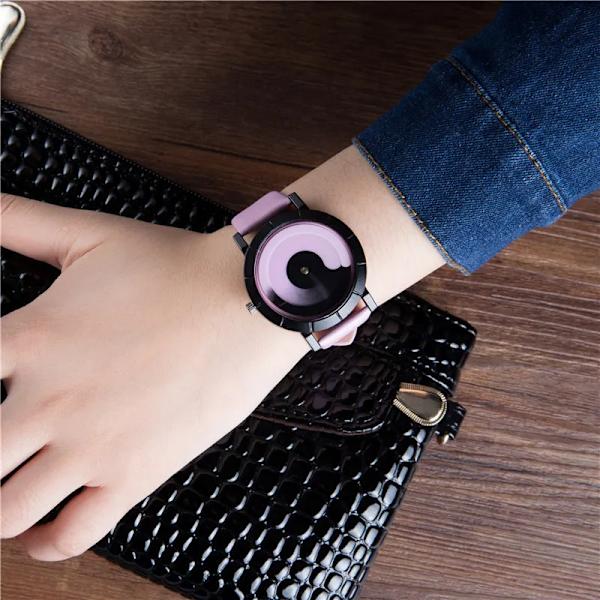 UTHAI CE72 Creative Trend Watch Modepersonlighet Män Student Par Quartz Watch Pink