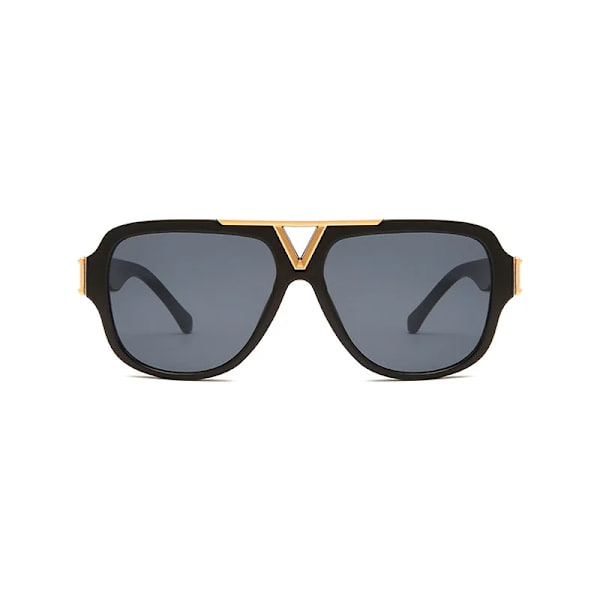 Lyxmode Herr Solglasögon Pilot Designer Båge 8 Färg Unisex Snygga Glasögon UV400 C05 Other