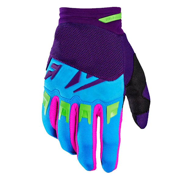 Cyklinghandskar Atv Bmx Rider Cykelhandskar Utomhus Camping Vandring Ridning Mtb Motorcykelhandskar Motocross Cykelhandskar Herr Purple---Blue--Word XL
