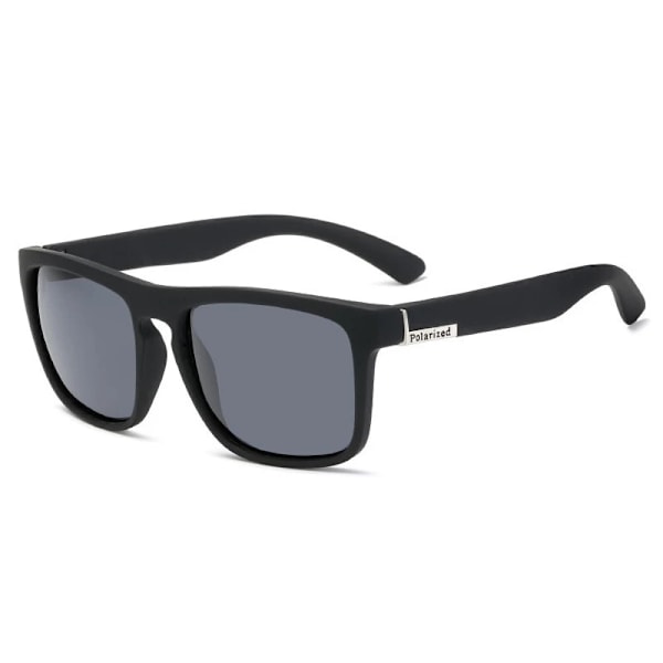 Polariserade solglasögon Märke Designer Driving Shades Herr Solglasögon För män Retro Billigt Lyx Kvinnor UV400 Gafas Black white grey As shown