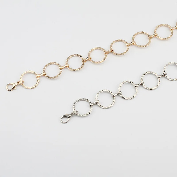Byxor Bälte Kedja Kläder Accessoarer Midjekedja i flera lager Hip Hop tofsar Mode Speciellt utseende Choker Smycken C