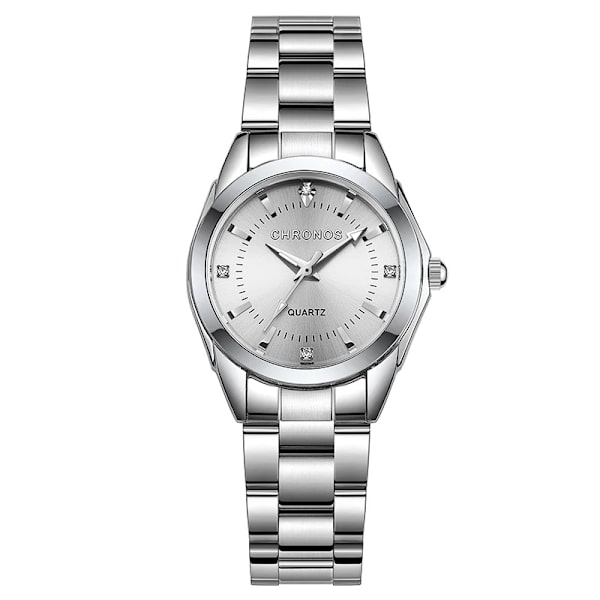 CHRONOS Elegant Watch Lyx Dammodemärke Armbandsur Japan Movement Rostfritt stål Present till kvinnlig flickvän CH2303